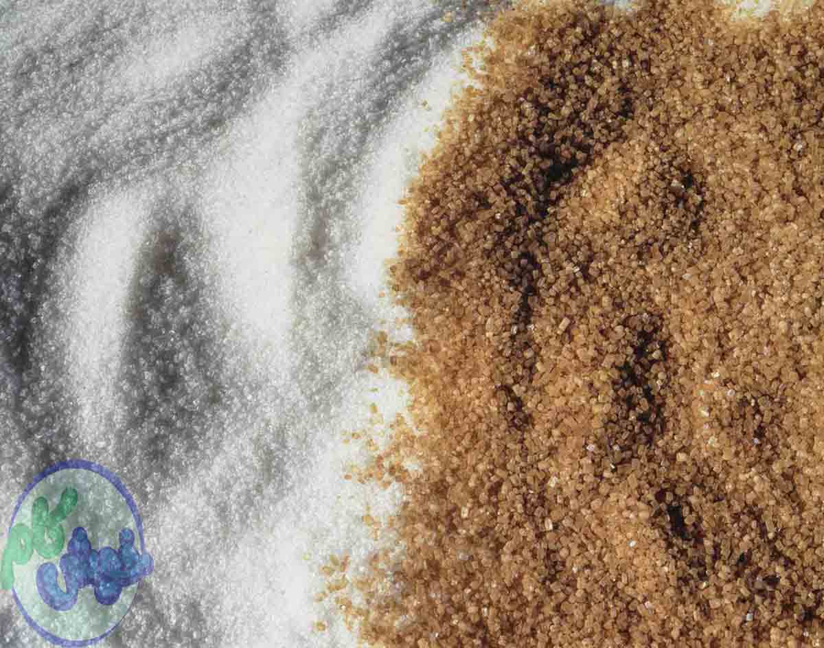 تفاوت بین شکر تصفیه شده و تصفیه نشده